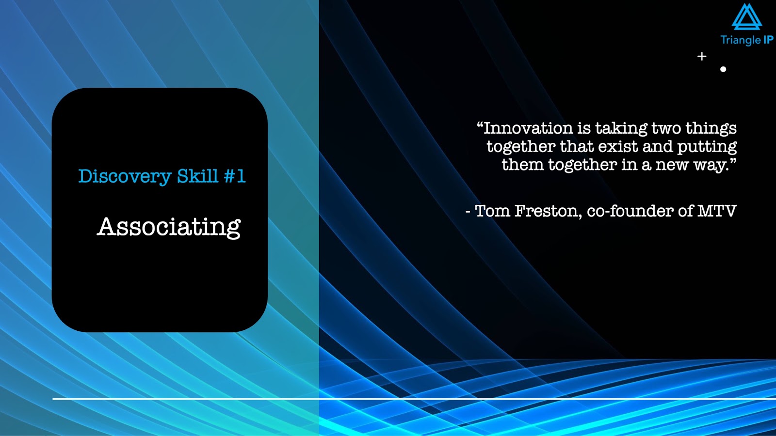 Disruptive Innovators | Discovery Skill #1 Associating
