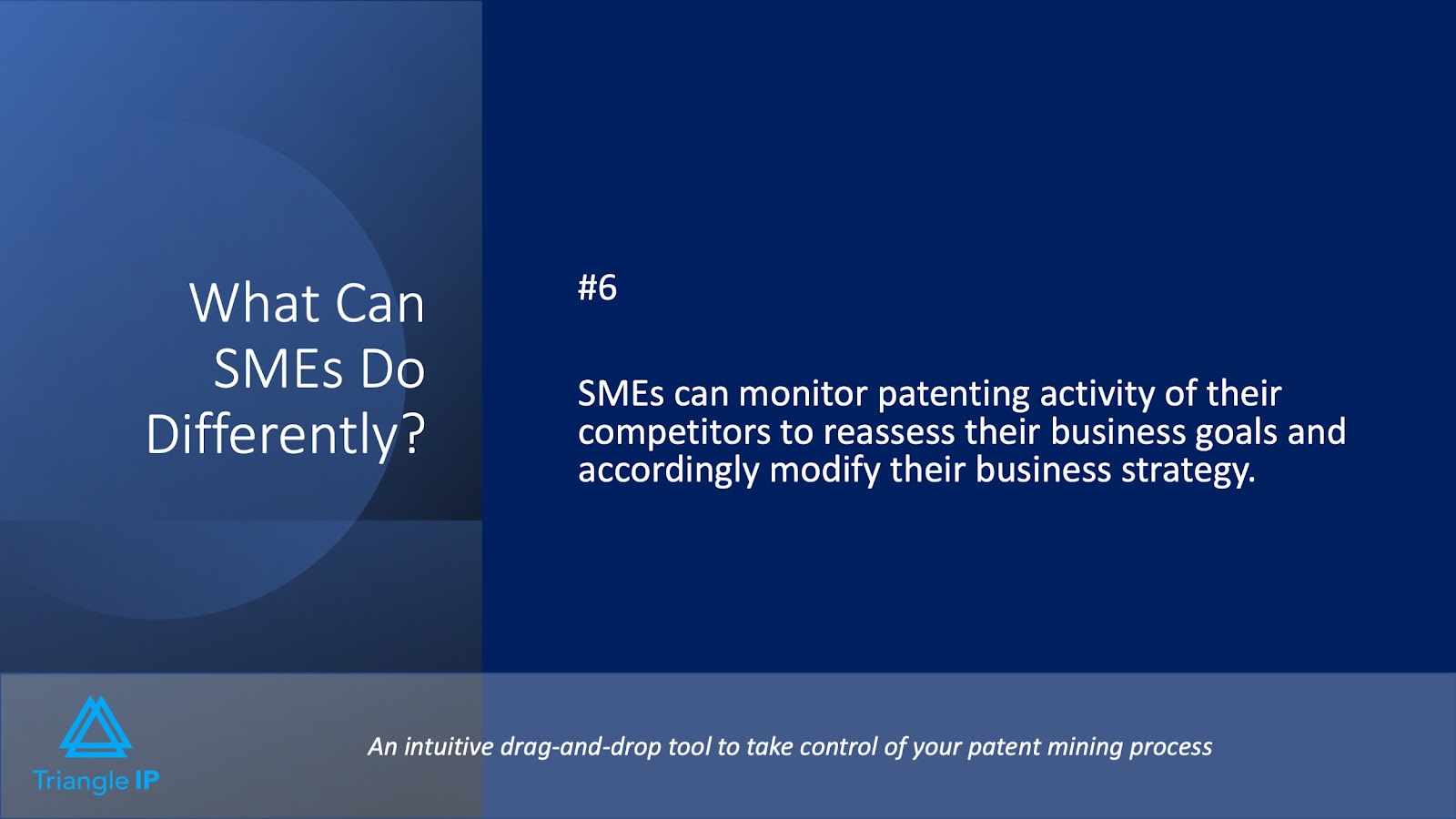 Patent Strategies for SMEs