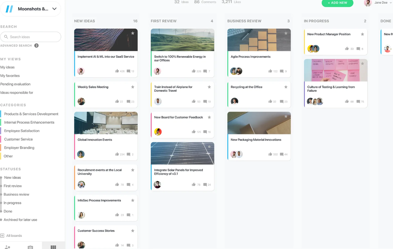 IdeaScale Alternative - Viima