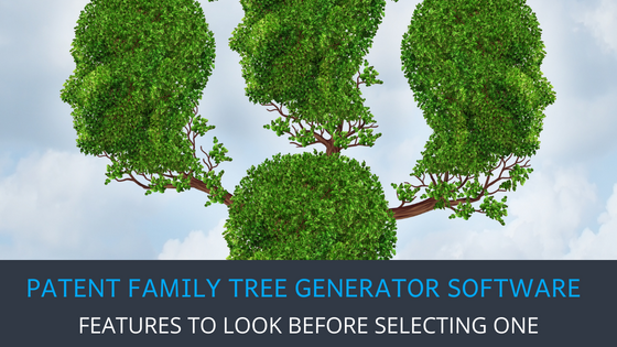 Patent Family Tree Generator Software
