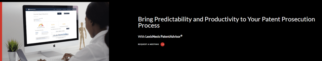 Lexis Nexis Patent Advisor Page