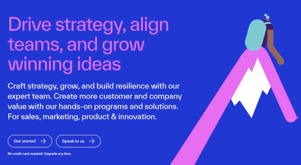 Strategyzer-Homepage