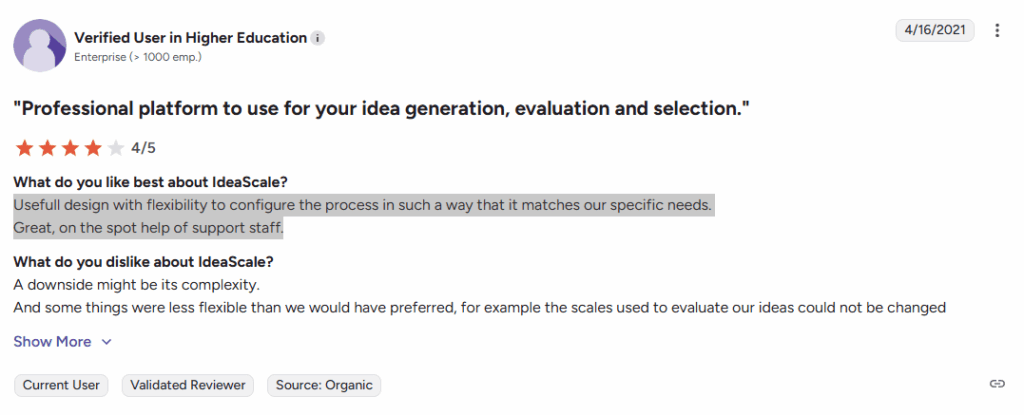 ideascale-review