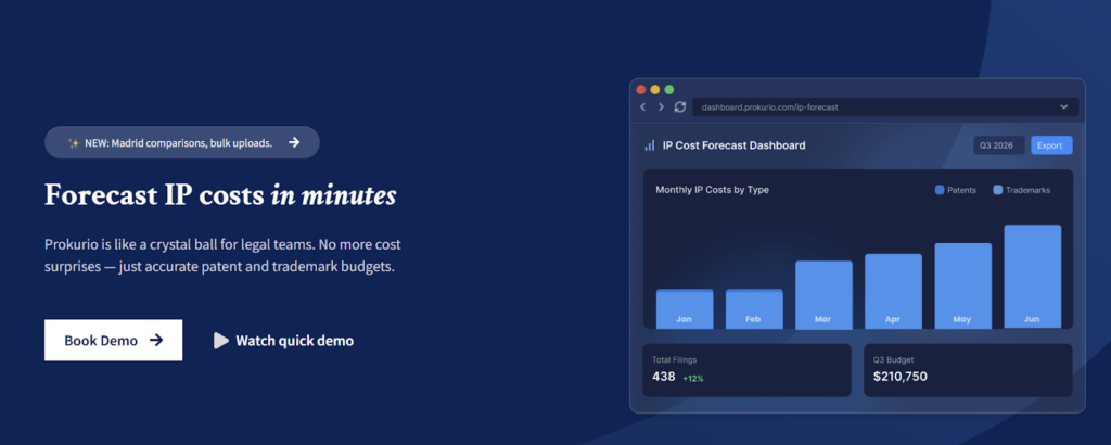 Prokurio IP Homepage