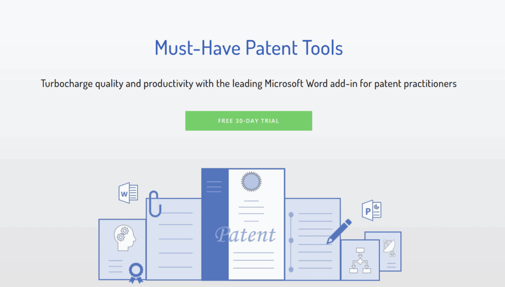 Claimmaster-Patent prosecution software- homepage
