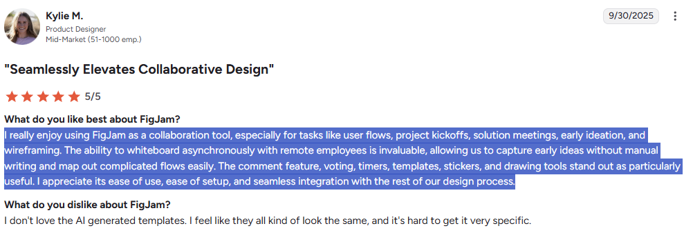 Figjam-customer review