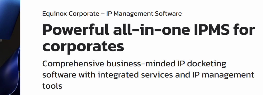 MaxVal Symphony Alternative: Equinox Corporate by Questel