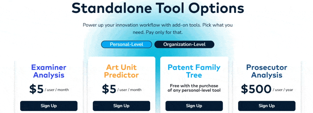 Standalone tools offered by Triangle IP